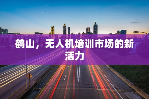 鹤山，无人机培训市场的新活力