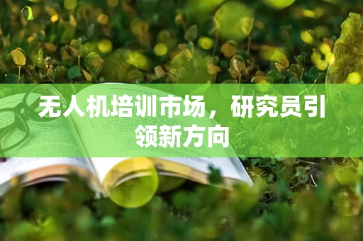 无人机培训市场，研究员引领新方向