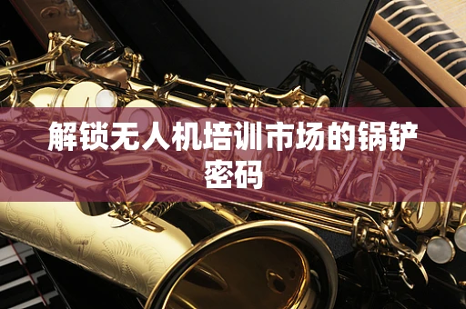 解锁无人机培训市场的锅铲密码