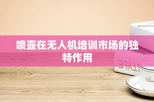 喷壶在无人机培训市场的独特作用